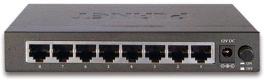 Switch 8-Port FSD-803 Dual Speed 8 x 10Base-T / 100Base-TX (RJ-45), 