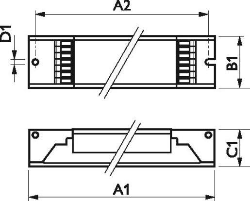 Vorschaltgerät HF-Regulator 158 TL-D EII 220-240V 50/60Hz 
