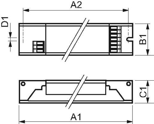 Vorschaltgerät HF-Performer 228-54 TL5 EII 