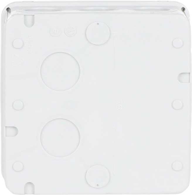 Kabelabzweigdose grau IP65 104mm 