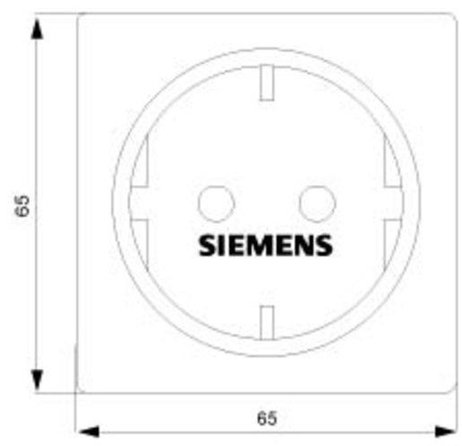 DELTA profil titanweiß SCHUKO-Steckdose 10/16A 250V 