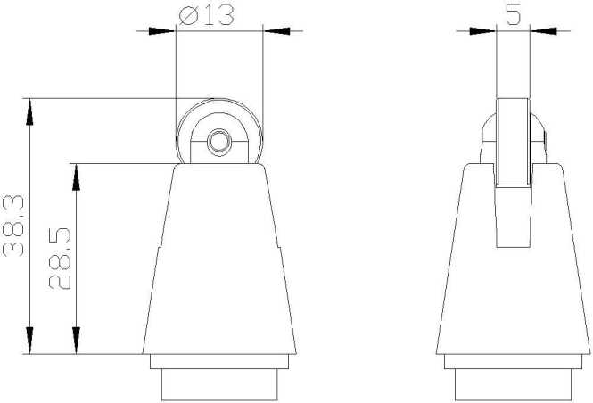 ANTRIEBSKOPF MET.3SE51/52 ROL 3SE5000-0AD02 