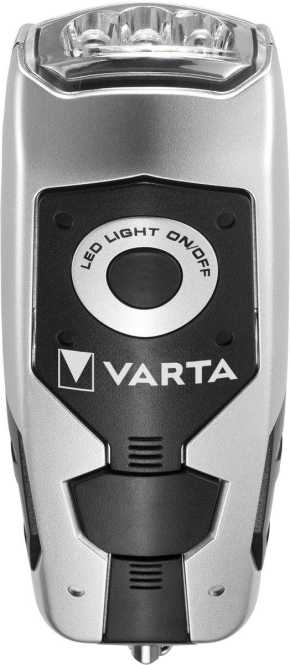 Taschenlampe LED Dynamo Light 17680 + Li-Ion Akku 120 mAh 