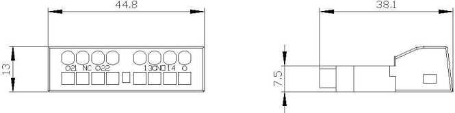 HILFSSCHALTER QUER 1S+1Ö 3RV2901-2E 