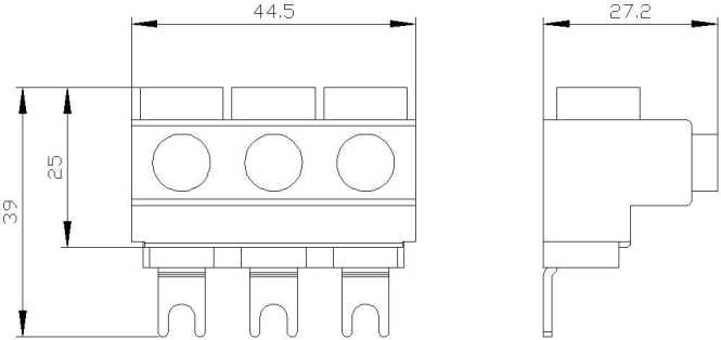 3PHAS-EINSPEISKLEMME 3RV2925-5AB 