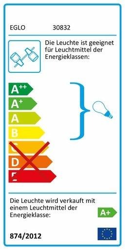 DAVIDA 1 Wandleuchte 1xGU10 5W LED mit Wippschalter chrom/schwarz +LM 
