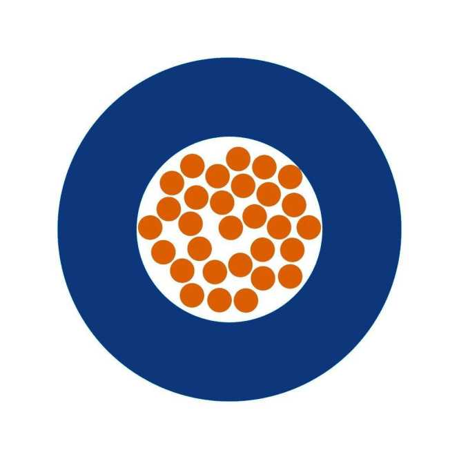 PVC Aderleitung 0,5 mm² dunkelblau 250m Spule 