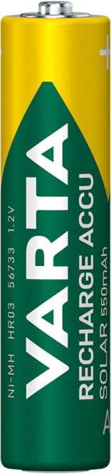 Microzelle AAA Akku 550 mAh 2 Stk Solar 