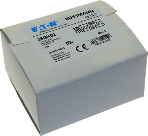 Passeinsatz für Sicherung Niederspannung 35 A AC 400 V D02 IEC 