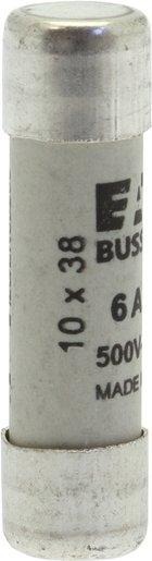 Sicherungseinsatz Niederspannung 6 A AC 500 V 10 x 38 mm gL/gG IEC 