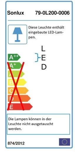 GLADIATOR mini LED Arbeitsleuchte 22W 2000lm 5000K IP54 mit 2 Steckdo. 
