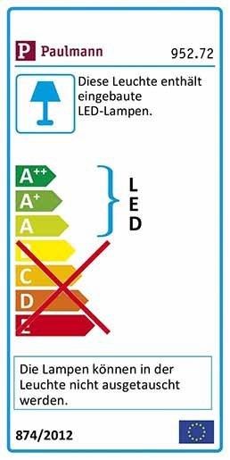 URail LED Spot Circle 1x5,3W 308lm 2700K Weiß 