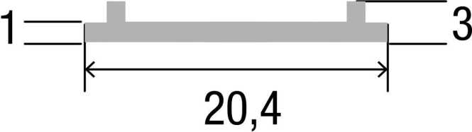 LED Profil Abdeckung Transparent 2m / Roma XL Versalles Berlin XL Sophia XL 