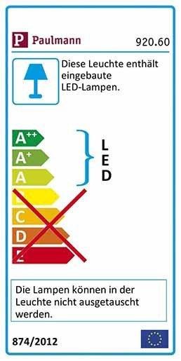 Paneleinbauleuchte rund LED 1x18W 4000K 220mm Weiß IP44 1450lm 