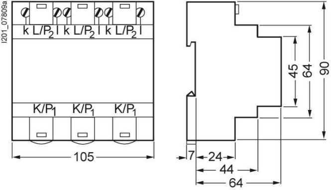Stromwandler AC3x150/5A 