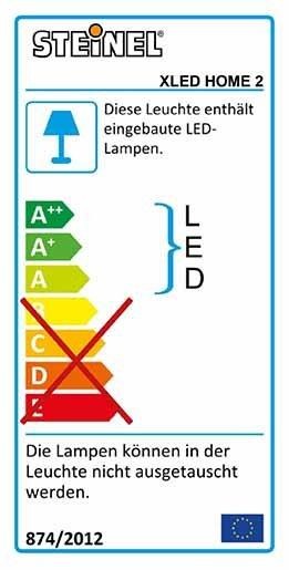 LED Fluter XLED Home 2 XL V2 20 W 2120 lm 3000 K IP44 180° weiß 