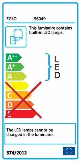 Wandleuchte ONO 2 6 W LED 3000 K nickel-matt Up/Down 