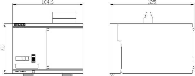 Motorantrieb 24-60V DC - Zubehör für 3VA1 250 