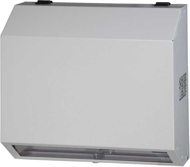 19-Zoll Wandgehäuse 3HE-Vorne 5HE-Hinten reinweiß 