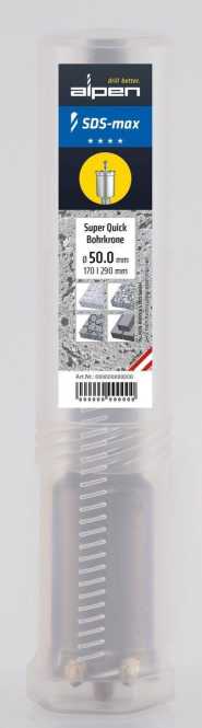 SDS-max Bohrkrone 290/170 Ø 80 mm 