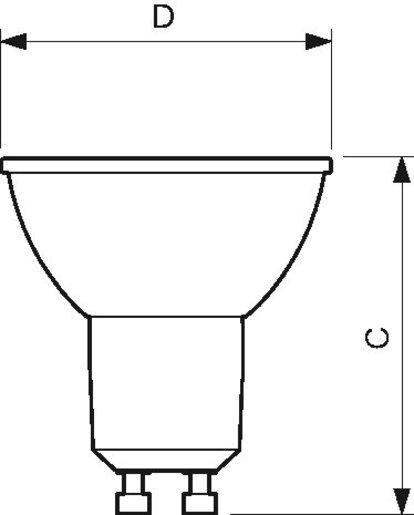 MASTER LEDspot ExpertColor 3,9-35W 300lm GU10 940 36° dimmbar 