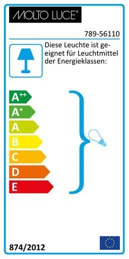 DELIA Deckenleuchte 2xA60 ECO 28W E27 IP44 weiß opal 