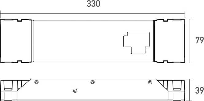 LED Dimmer RF DIM DRIVER 24V/DC 4x2,08A 200W 