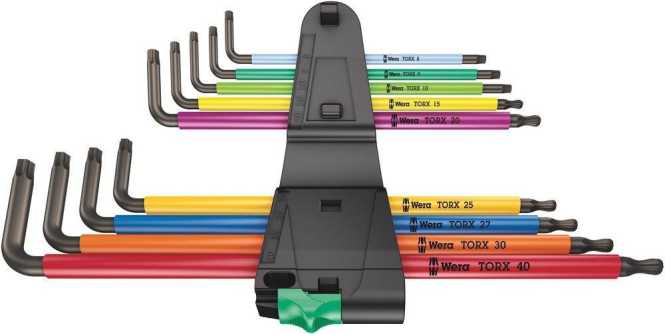 TORX XL Multicolour 1 Winkelschlüsselsatz lang 9-teilig 