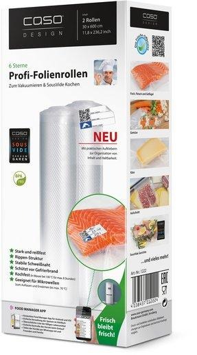 Vakuumierrollen 2 Stk. 30 x 600 cm 