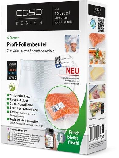 Vakuumierbeutel 50 Stk. 20 x 30 cm 