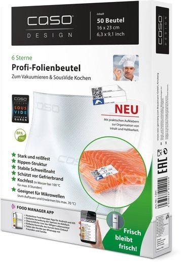 Vakuumierbeutel 50 Stk. 16 x 23 cm 