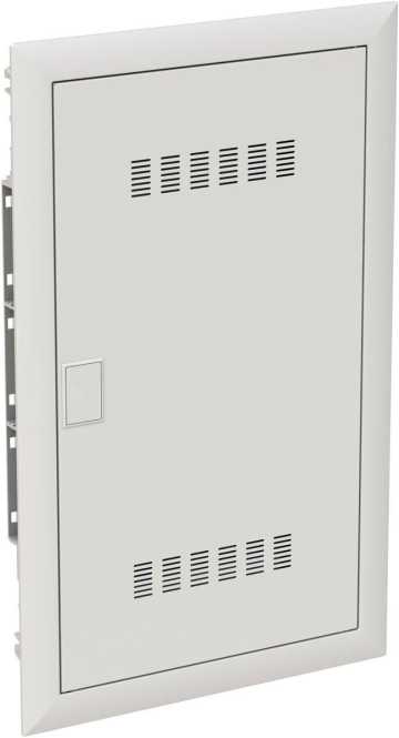 Mediaverteiler Unterputz 3-reihig belüftete Tür 
