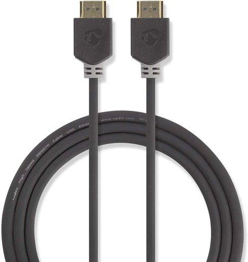 HDMI Anschlusskabel mit Ethernet HDMI Stecker - Stecker 1,0 m 