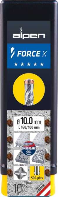 SDS-plus Hammerbohrer Gewerbepack L=160/100 Ø 10,0 mm 4 Schneider 