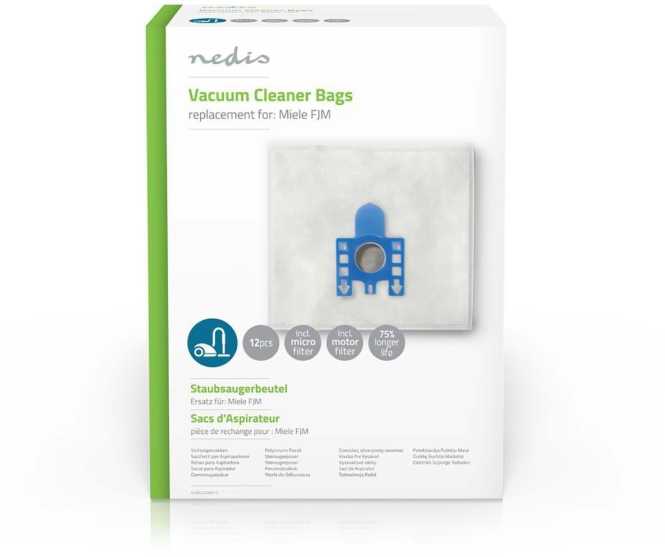 Staubsaugerbeutel für Miele FJM 12 Stk. 