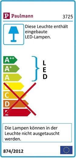 Einbauleuchte Promo Panel rund LED 1x 6W 500lm 113mm 3000K Weiß 