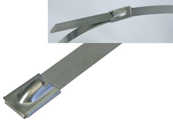 Stahlkabelbinder SS 316 mit Kugelverschl 