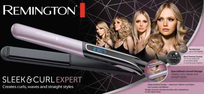 Haarglätter Sleek and Curl Expert S6700 