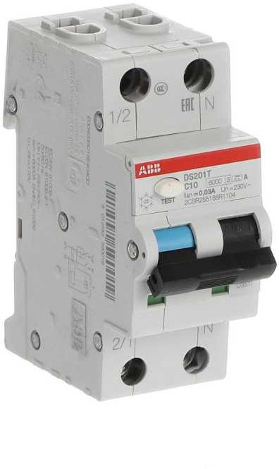FI/LS Typ A 1+N-polig Charakteristik C Bemessungsstrom 25A 30mA 6kA 