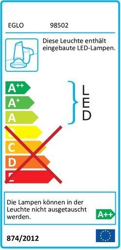 VINCHIO Spiegelleuchte LED Alu/Kunststoff chrom 10W 1200lm 3000K IP44 