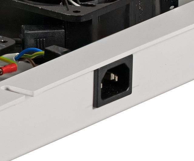 Dachlüfter 2-fach für Netzwerkschrank PRO inkl. Thermostat, grau 