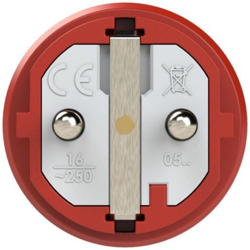 Taurus2 Gummistecker rot 16A IP54 