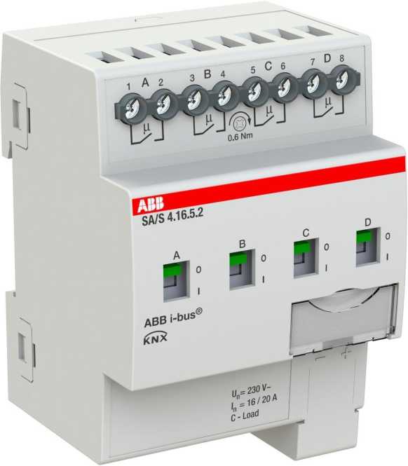 Schaltaktor 4-fach 16A 