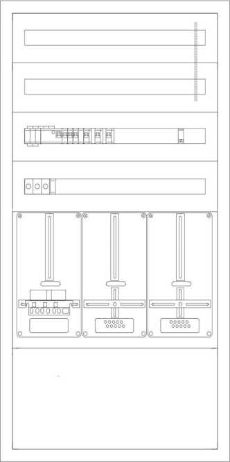 Unterputz Heimverteiler Niederösterreich Weiß Ausführung Ybbs+ 3ZP 4NZR 