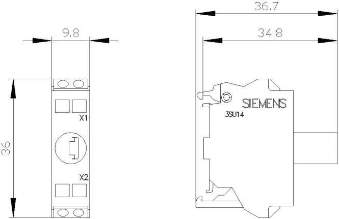 LED-Modul mit integrierter LED AC/DC 24V amber 