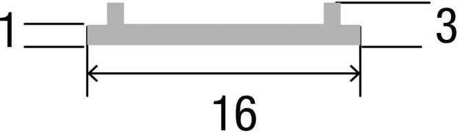 LED Profil Abdeckung Schwarz 3m / Milano Roma Frankfurt Berlin Sophia 