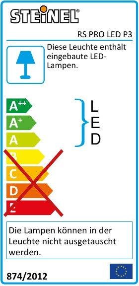 Sensor-Innenleuchte mit Bewegungsmelder 20 W IP54 3000 K rund mit Notlicht 