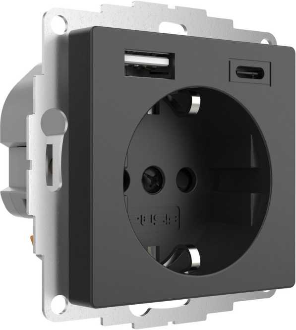 2USB inCharge Pro 15W anthracite 