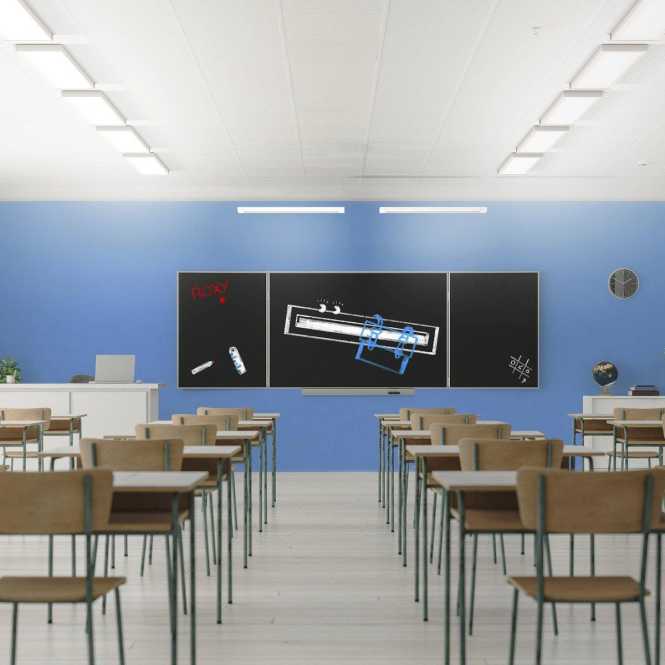 ROXY Aufbauleuchte 1200 mm FLEX 32W 4000lm 4000K 