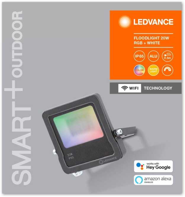 SMART+ Fluter MULTICOLOR 20W WiFi 